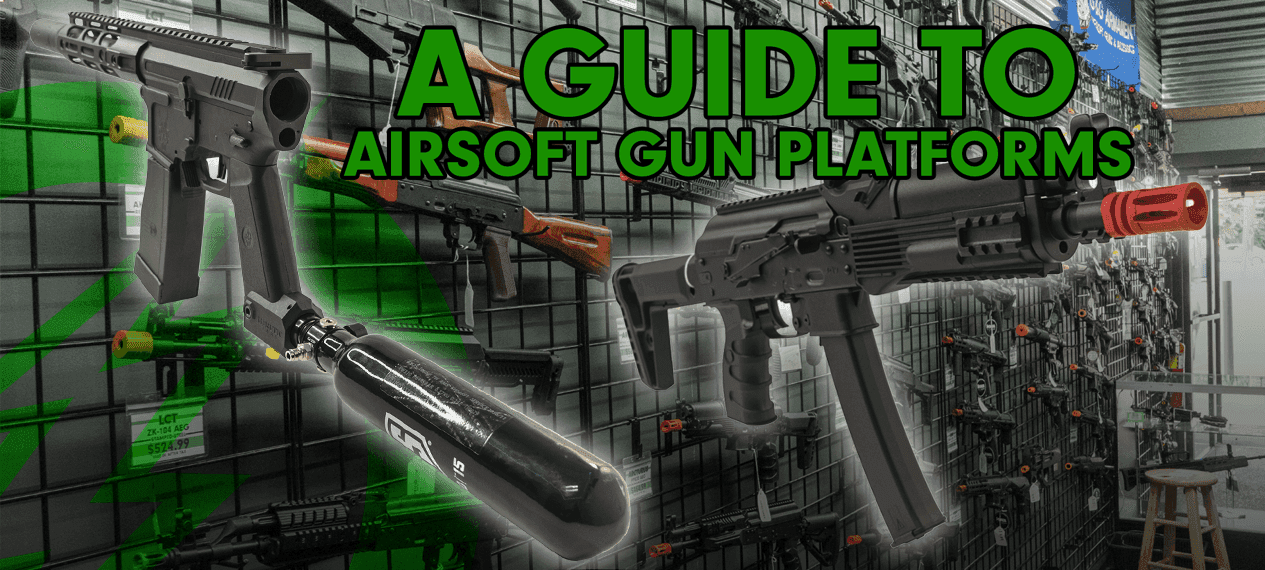 Airsoft 101: Types of Airsoft Guns